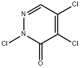 2,4,5-TRICHLORO-3(2H)-PYRIDAZINONE Structure