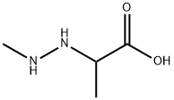 Propionic acid, 2-(2-methylhydrazino)- (7CI) Structure