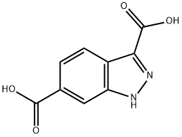 1H-INDAZOLE-3,6-DICARBOXYLIC ACID Structure