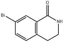 7-溴-3,4-二氢-2H-异喹啉-1-酮, 891782-60-8, 结构式