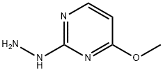 4-甲氧基-2-肼嘧啶, 89181-80-6, 结构式