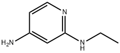 4-氨基-2-乙基氨基吡啶 结构式
