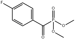 DIMETHYL(4-FLUOROPHENYLOXOMETHYL)PHOSPHONATE Structure