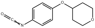 4-(4-Isocyanatophenoxy)tetrahydropyran Structure
