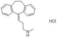 3-(10,11-Dihydro-5H-dibenzo(a,d)-cyclohepten-5-yliden)-N-methyl-1-propanamin-hydrochlorid