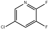 5-クロロ-2,3-ジフルオロピリジン 化学構造式