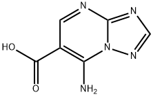 7-amino[1,2,4]triazolo[1,5-a]pyrimidine-6-carboxylic acid Structure