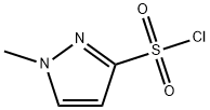 1-METHYL-1H-PYRAZOLE-3-SULFONYL CHLORIDE Structure