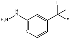 2-HYDRAZINO-4-(TRIFLUOROMETHYL)PYRIDINE Structure