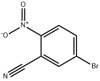 2-硝基-5-溴苯腈 结构式