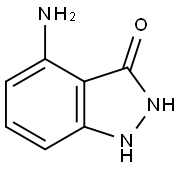 4-AMINO-3-HYDROXY (1H)INDAZOLE Structure
