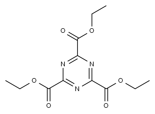 TRIETHYL 1 3 5-TRIAZINE-2 4 6-TRICARBOX& Struktur