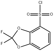 2,2-Difluoro-benzo[1,3]dioxole-4-sulfonyl chloride Structure