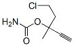 Carbamic acid, 1-(2-chloroethyl)-1-methyl-2-propynyl ester (7CI) Structure