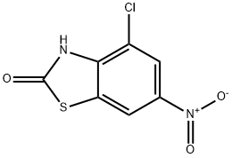 4-CHLORO-6-NITRO-2(3H)-BENZOTHIAZOLONE Structure