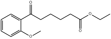 ETHYL 6-(2-METHOXYPHENYL)-6-OXOHEXANOATE Structure