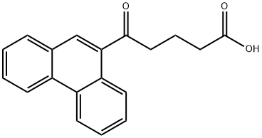 5-オキソ-5-(9-フェナントリル)吉草酸 化学構造式