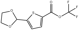 2-TRIFLUOROACETYL-5-(1,3-DIOXOLAN-2-YL)THIOPHENE Structure