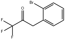 3-(2-溴苯基)-1,1,1-三氟丙烷-2-酮, 898787-57-0, 结构式