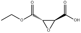 2,3-Oxiranedicarboxylicacid,monoethylester,(2S,3S)-(9CI) Structure