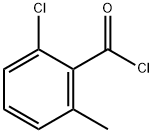 Benzoyl chloride, 2-chloro-6-methyl- (9CI) Struktur