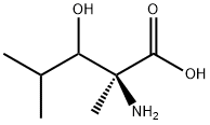Leucine, 3-hydroxy-2-methyl- (7CI) Struktur