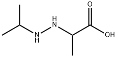 Propionic acid, 2-(2-isopropylhydrazino)- (7CI) Structure