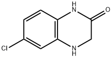 6-氯-3,4-二氢喹喔啉-2(1H)-酮 结构式