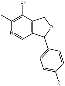西氯他宁 结构式