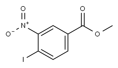 METHYL 4-IODO-3-NITROBENZOATE Structure