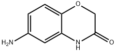 6-アミノ-2H-ベンゾ[B][1,4]オキサジン-3(4H)-オン 化学構造式