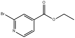 2-溴-4-甲酸乙酯吡啶 结构式