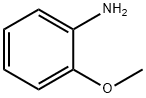 邻甲氧基苯胺, 90-04-0, 结构式