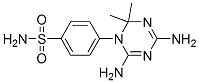 4-(4,6-Diamino-2,2-dimethyl-1,3,5-triazin-1(2H)-yl)benzenesulfonamide Struktur