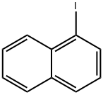 1-ヨードナフタレン 化学構造式