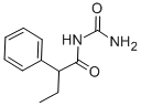 2-PHENYLBUTYRYLUREA Struktur