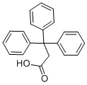 3,3,3-Triphenylpropionic acid Structure