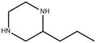 2-丙基哌嗪, 90000-28-5, 结构式