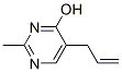 4-Pyrimidinol, 5-allyl-2-methyl- (7CI) 结构式