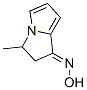 1H-Pyrrolizin-1-one,2,3-dihydro-3-methyl-,oxime(7CI) 结构式