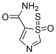 5-Thiazolecarboxamide,  thio-,  1-oxide  (7CI) 结构式