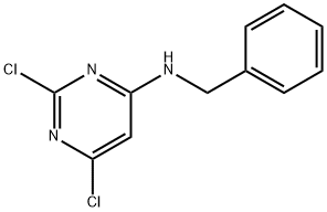 2,6-DICHLORO-N-BENZYL-4-PYRIMIDINAMINE Structure