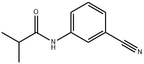 PropanaMide, N-(3-cyanophenyl)-2-Methyl- 结构式
