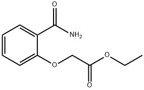 Essigsure, [2-(aminocarbonyl)phenoxy]-, ethylester Struktur