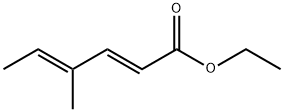 (2E,4E)-4-Methyl-2,4-hexadienoic Acid Ethyl Ester Structure