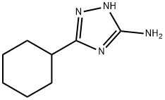 5-环己基-1H-1,2,4-3-氨基-1,2,4-三氮唑硝酸酯, 90111-72-1, 结构式