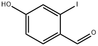 4-羟基-2-碘苯甲醛, 90151-01-2, 结构式
