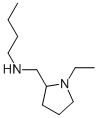 butyl[(1-ethylpyrrolidin-2-yl)methyl]amine Structure