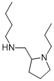 BUTYL[(1-PROPYLPYRROLIDIN-2-YL)METHYL]AMINE 结构式