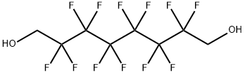 2,2,3,3,4,4,5,5,6,6,7,7-十氟-1,8-辛二醇, 90177-96-1, 结构式